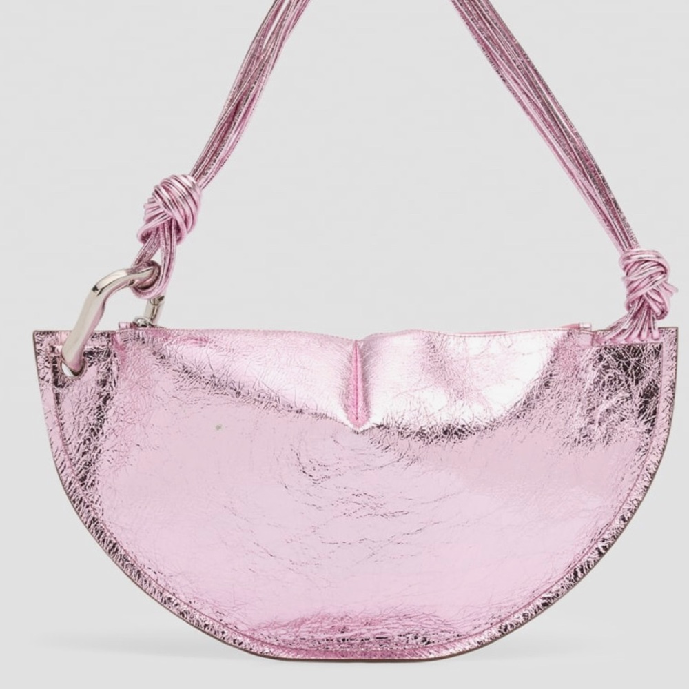Stunning barely used Cult Gaia estrella metallic bag